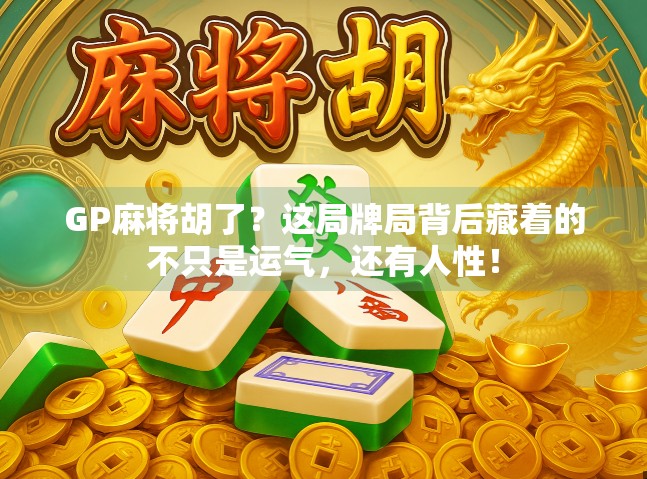 GP麻将胡了？这局牌局背后藏着的不只是运气，还有人性！