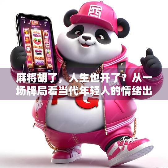 麻将胡了，人生也开了？从一场牌局看当代年轻人的情绪出口