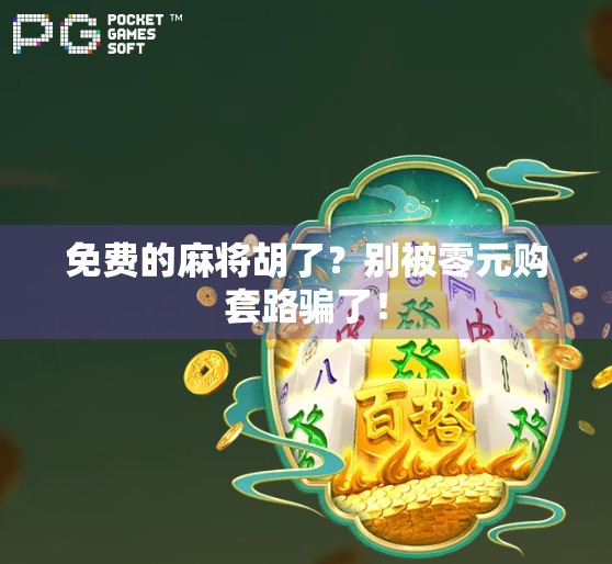 免费的麻将胡了？别被零元购套路骗了！