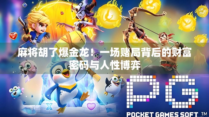 麻将胡了爆金龙!一场赌局背后的财富密码与人性博弈