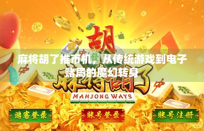 麻将胡了推币机，从传统游戏到电子赌局的魔幻转身