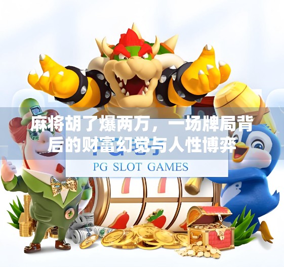 麻将胡了爆两万,一场牌局背后的财富幻觉与人性博弈