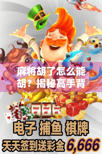 麻将胡了怎么能胡？揭秘高手背后的胡牌密码！