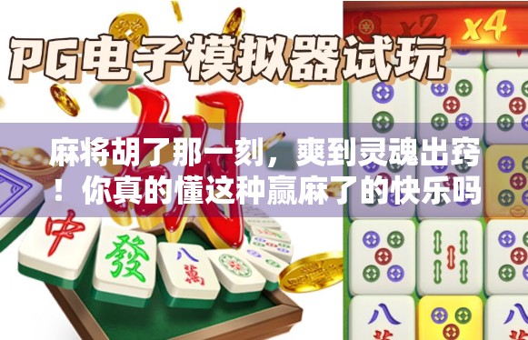 麻将胡了那一刻,爽到灵魂出窍!你真的懂这种赢麻了的快乐吗? 麻将胡了那一刻,爽到灵魂出窍!你真的懂这种赢麻了的快乐吗?