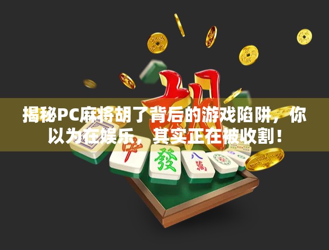 揭秘PC麻将胡了背后的游戏陷阱，你以为在娱乐，其实正在被收割！