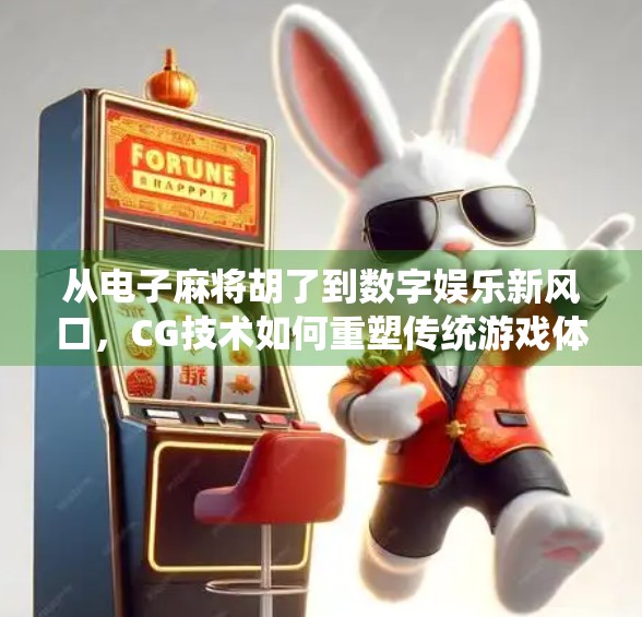 从电子麻将胡了到数字娱乐新风口，CG技术如何重塑传统游戏体验？