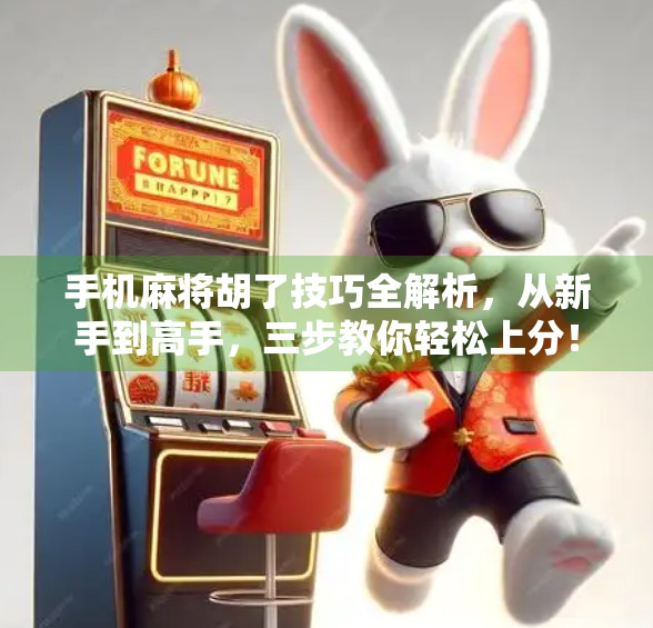 手机麻将胡了技巧全解析，从新手到高手，三步教你轻松上分！