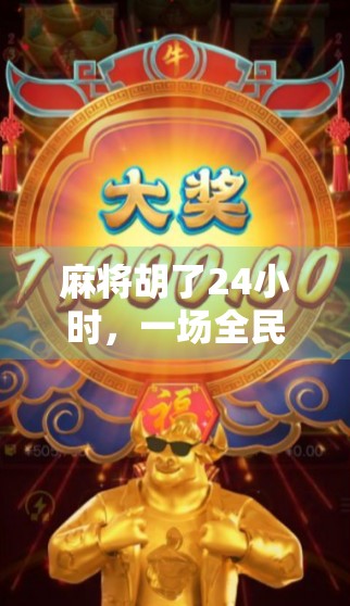 麻将胡了24小时，一场全民牌局狂欢背后的社交密码