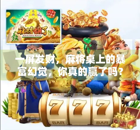 一屏发财，麻将桌上的暴富幻觉，你真的赢了吗？