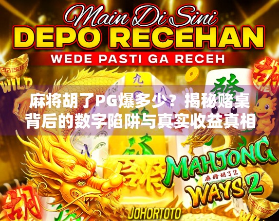 麻将胡了PG爆多少？揭秘赌桌背后的数字陷阱与真实收益真相！