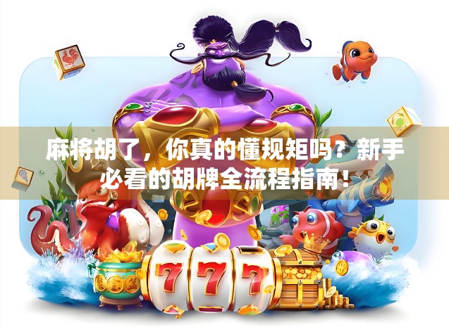 麻将胡了，你真的懂规矩吗？新手必看的胡牌全流程指南！