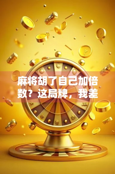 麻将胡了自己加倍数？这局牌，我差点把命都输进去！