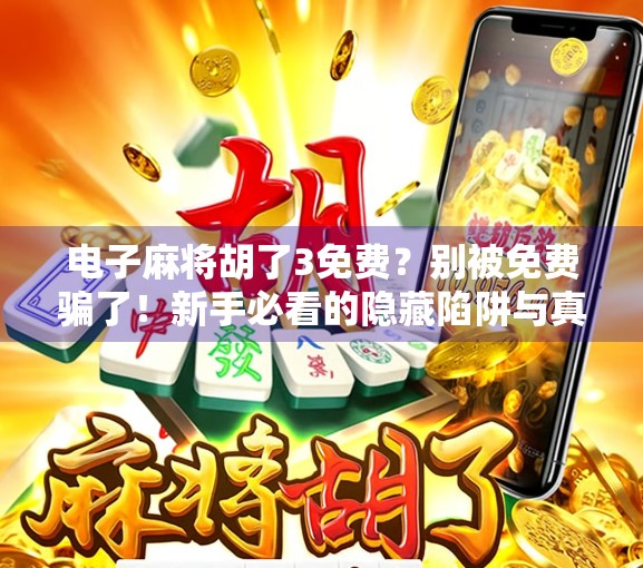 电子麻将胡了3免费？别被免费骗了！新手必看的隐藏陷阱与真实体验分享！