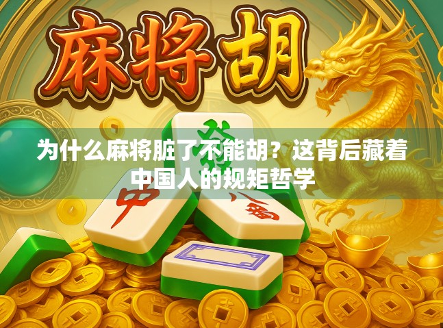 为什么麻将脏了不能胡？这背后藏着中国人的规矩哲学