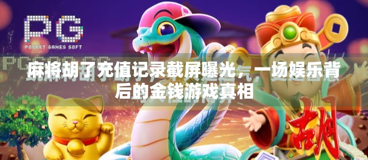 麻将胡了充值记录截屏曝光，一场娱乐背后的金钱游戏真相