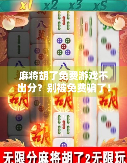 麻将胡了免费游戏不出分？别被免费骗了！揭秘背后的真实套路