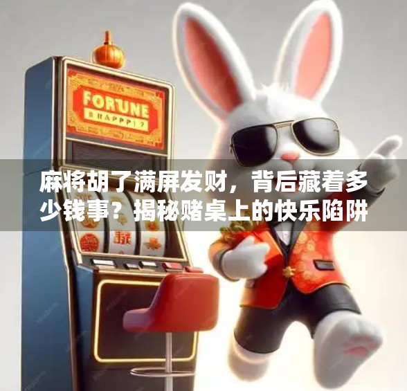 麻将胡了满屏发财，背后藏着多少钱事？揭秘赌桌上的快乐陷阱
