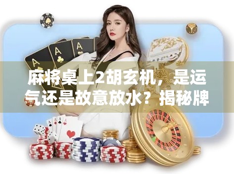 麻将桌上2胡玄机,是运气还是故意放水?揭秘牌局背后的潜规则!