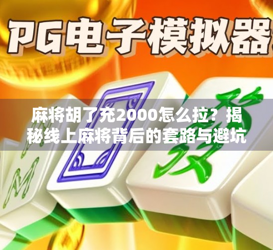 麻将胡了充2000怎么拉？揭秘线上麻将背后的套路与避坑指南！