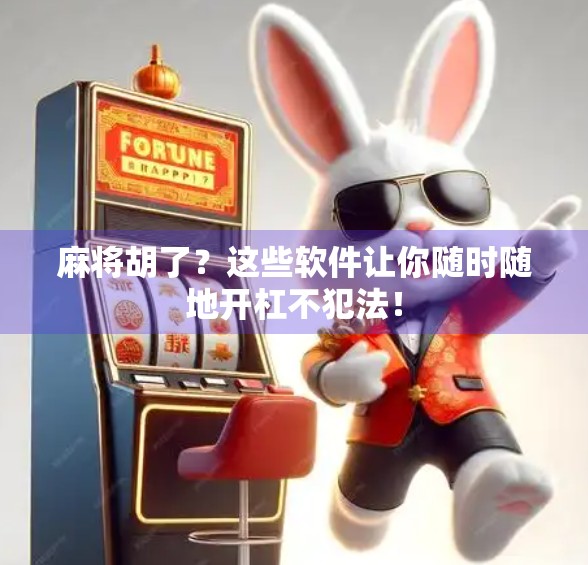 麻将胡了？这些软件让你随时随地开杠不犯法！