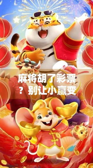 麻将胡了彩票？别让小赢变成大亏！