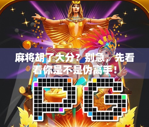 麻将胡了大分?别急,先看看你是不是伪高手!
